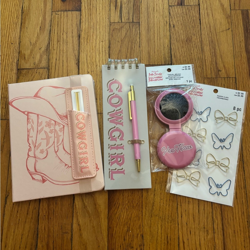 Cowgirl Stationery Set